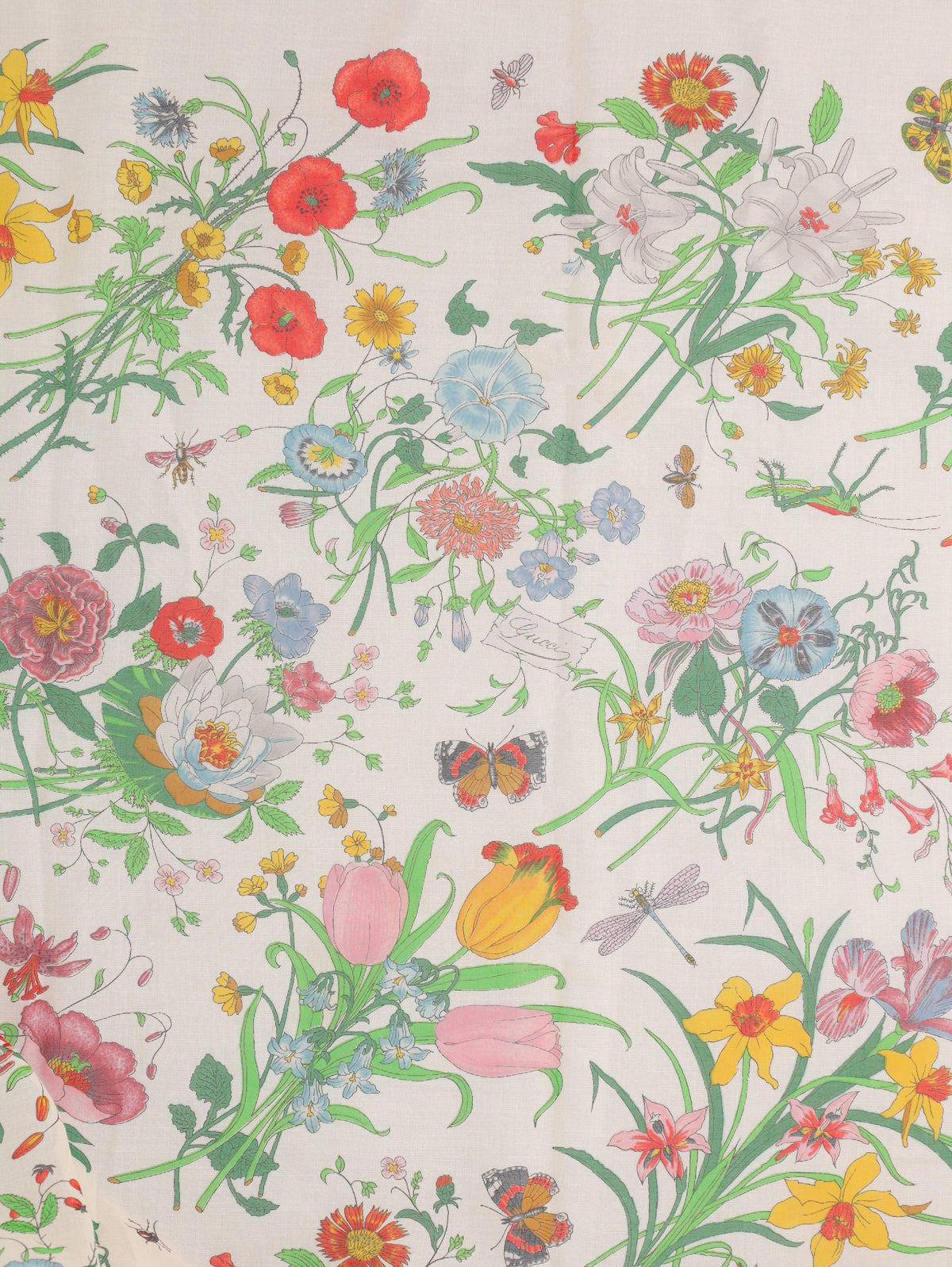 Gucci Flora Maxi Scarf