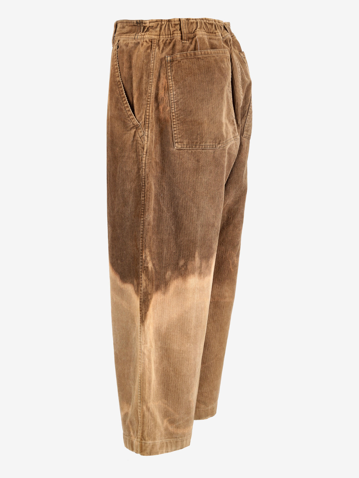 Comme des Garçons Bleached Velvet Pants