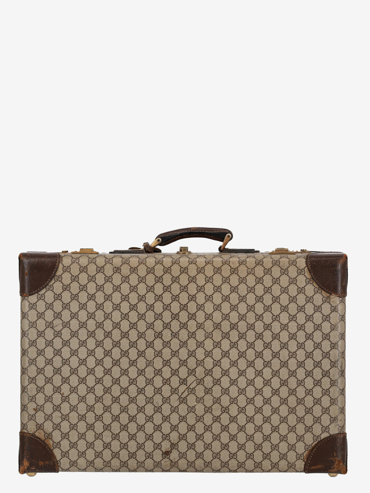 Gucci Monogram Suitcase