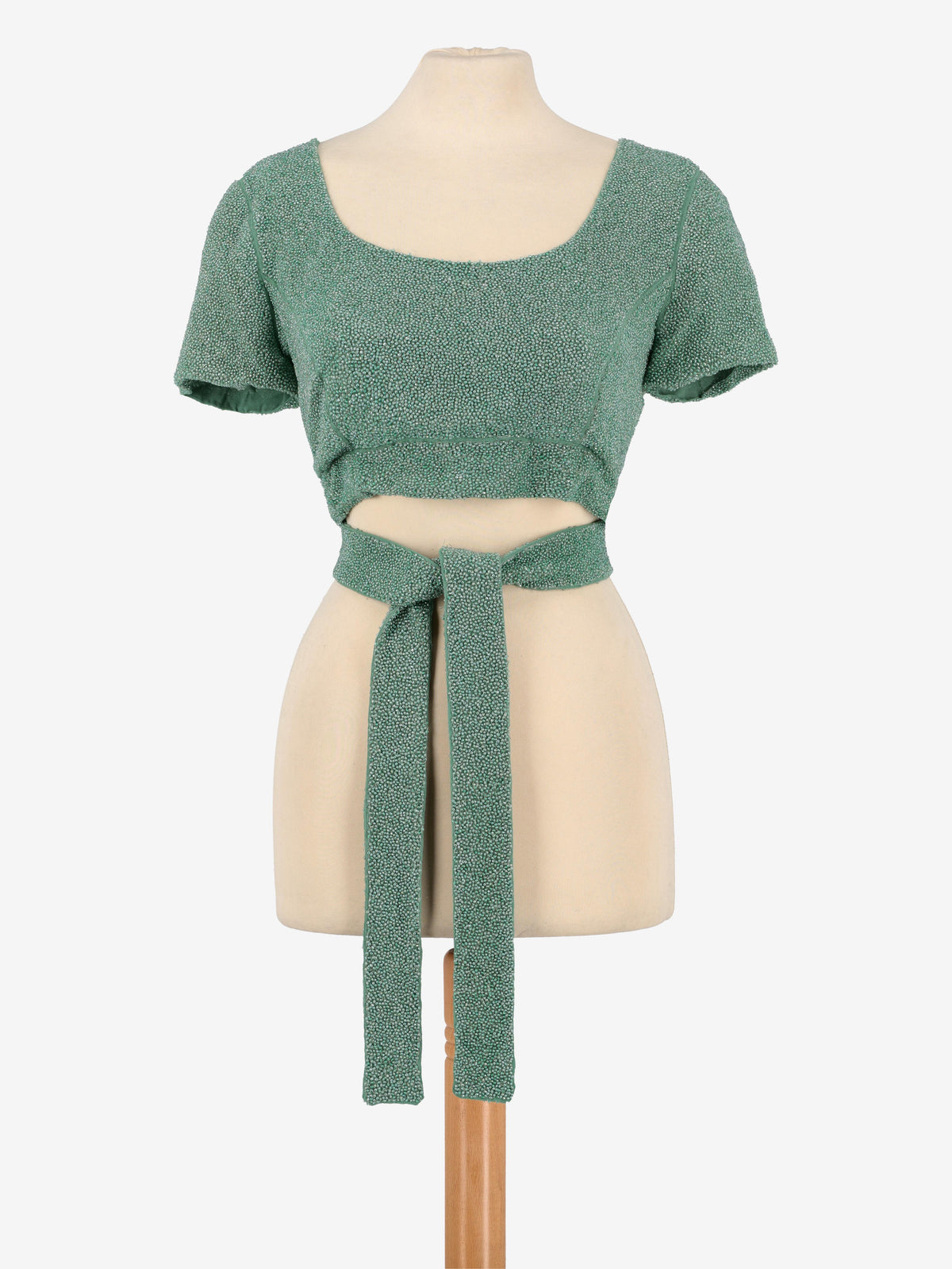 Fendi Glass Beaded Top