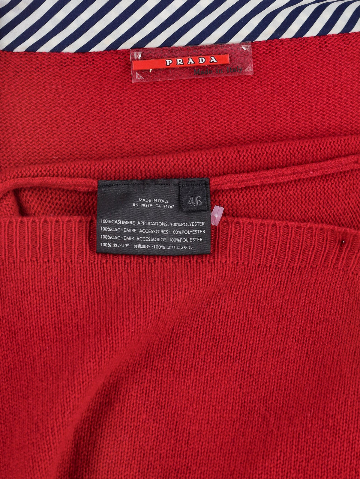 Prada Vintage Cashmere Sweater