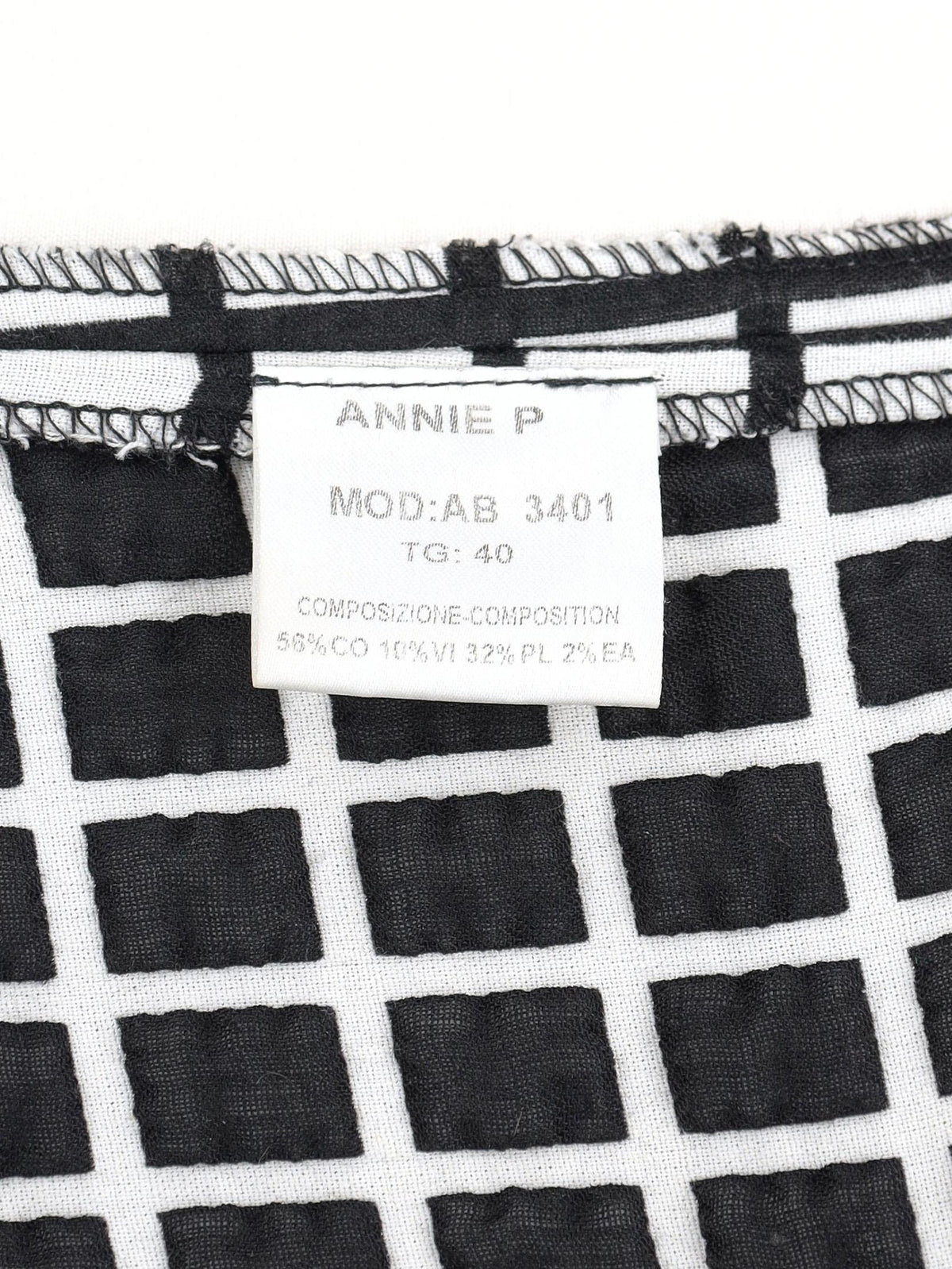 Vintage Checked Dress