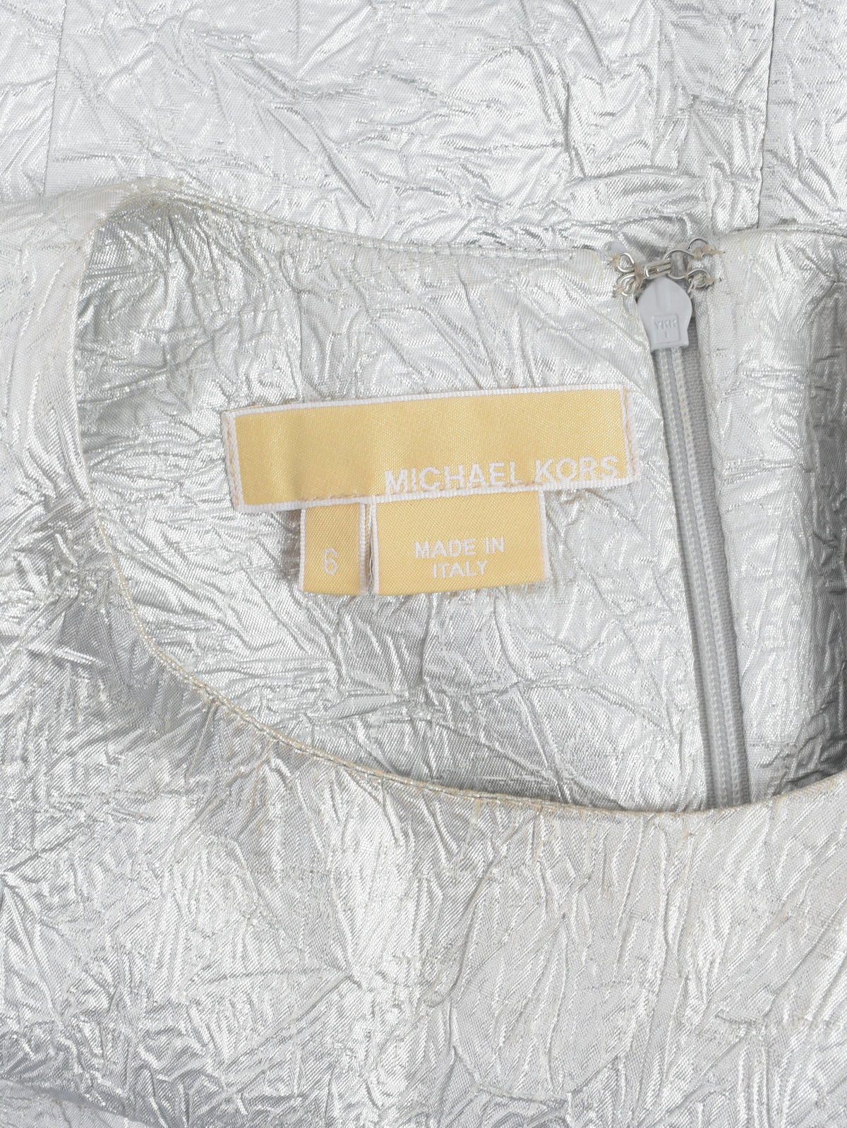 Michael Kors Midi Dress With Floral Appliqués