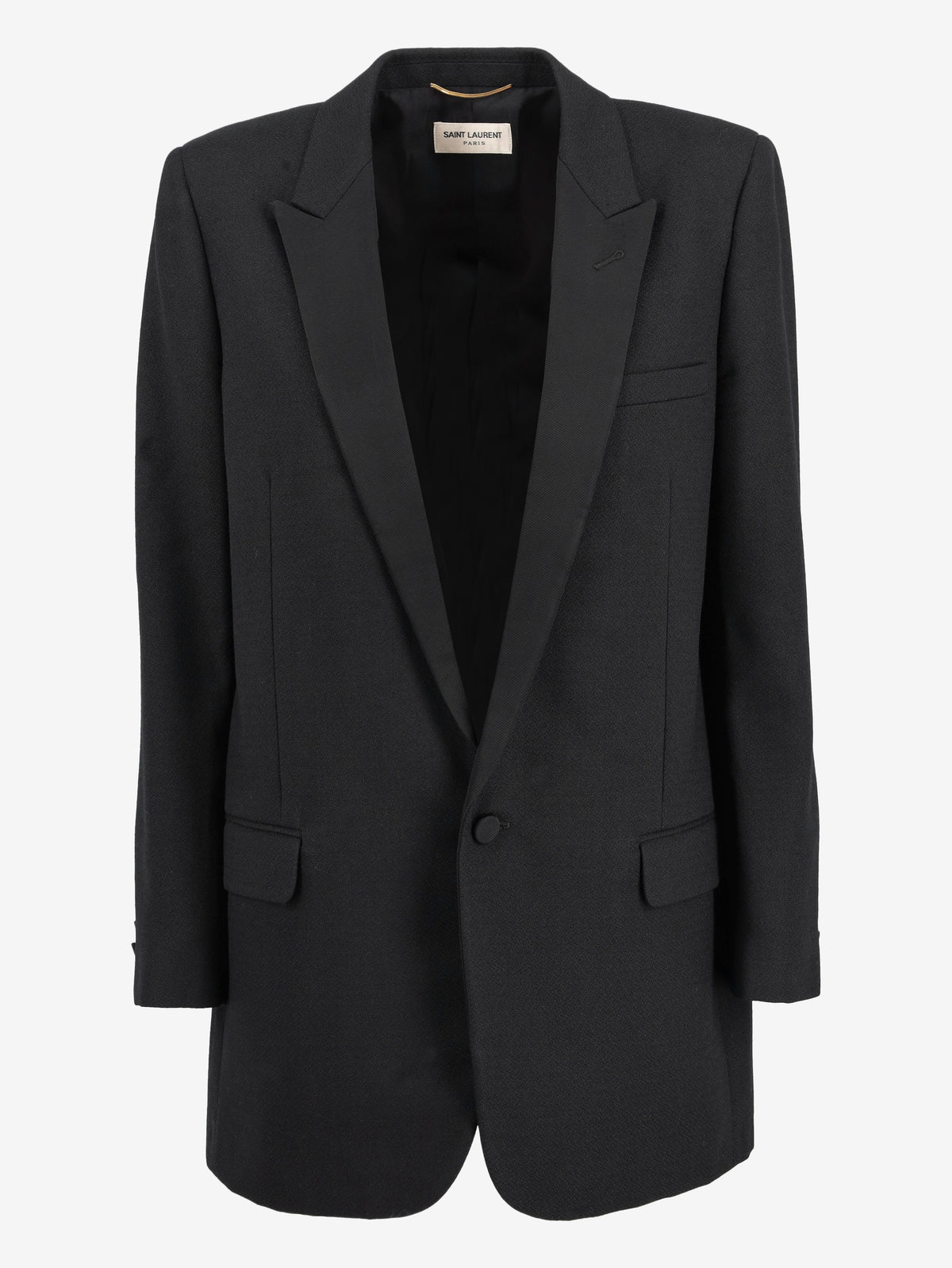 Saint Laurent Black Wool Blazer