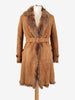 Burberry Shearling Trench Coat