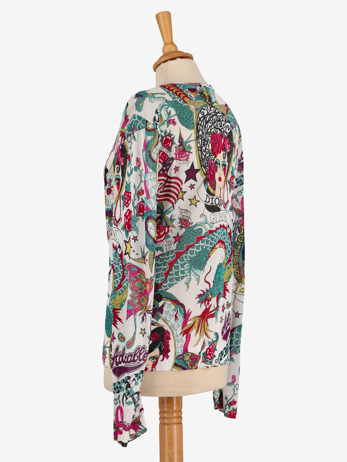 Christian Dior Gypsy Print Long-sleeved Shirt - 00s
