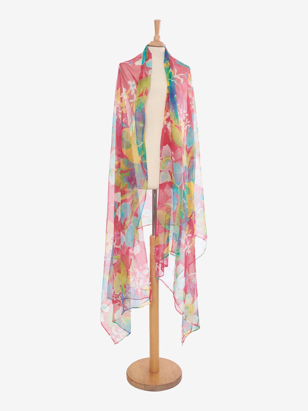 Lancetti Multicolor organza dress BR12523.14  Lancetti