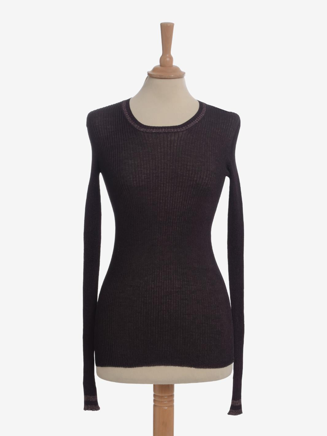 Yves Saint Laurent Lurex Long-slived Shirt