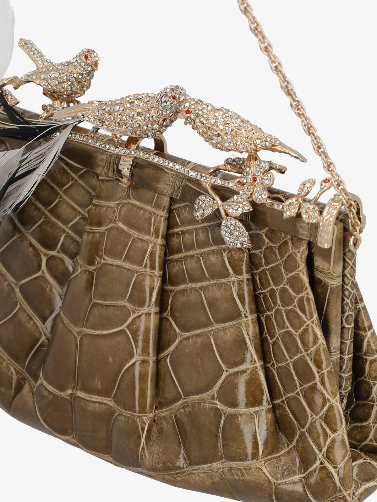 Valentino Jewel Clutch