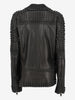 Vintage Black Studs Biker Jacket WCV250822.02  Vintage