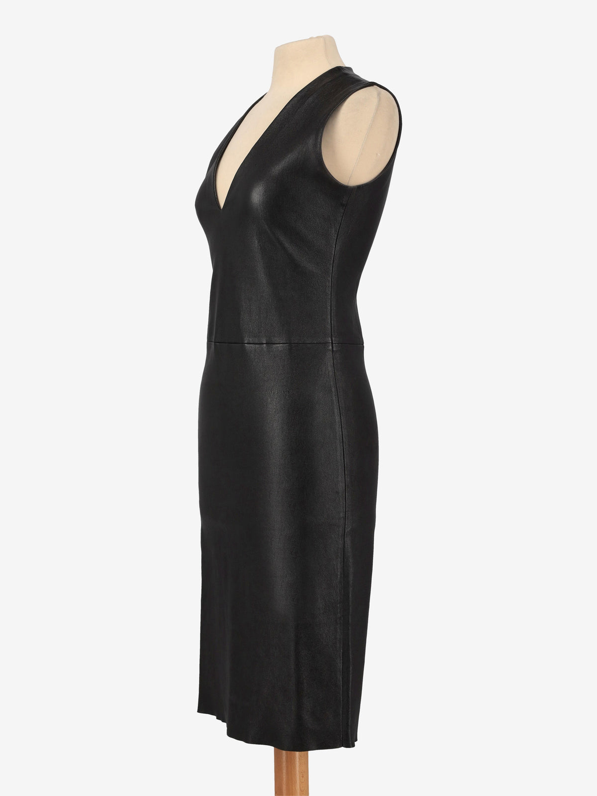Prada Black Leather Dress