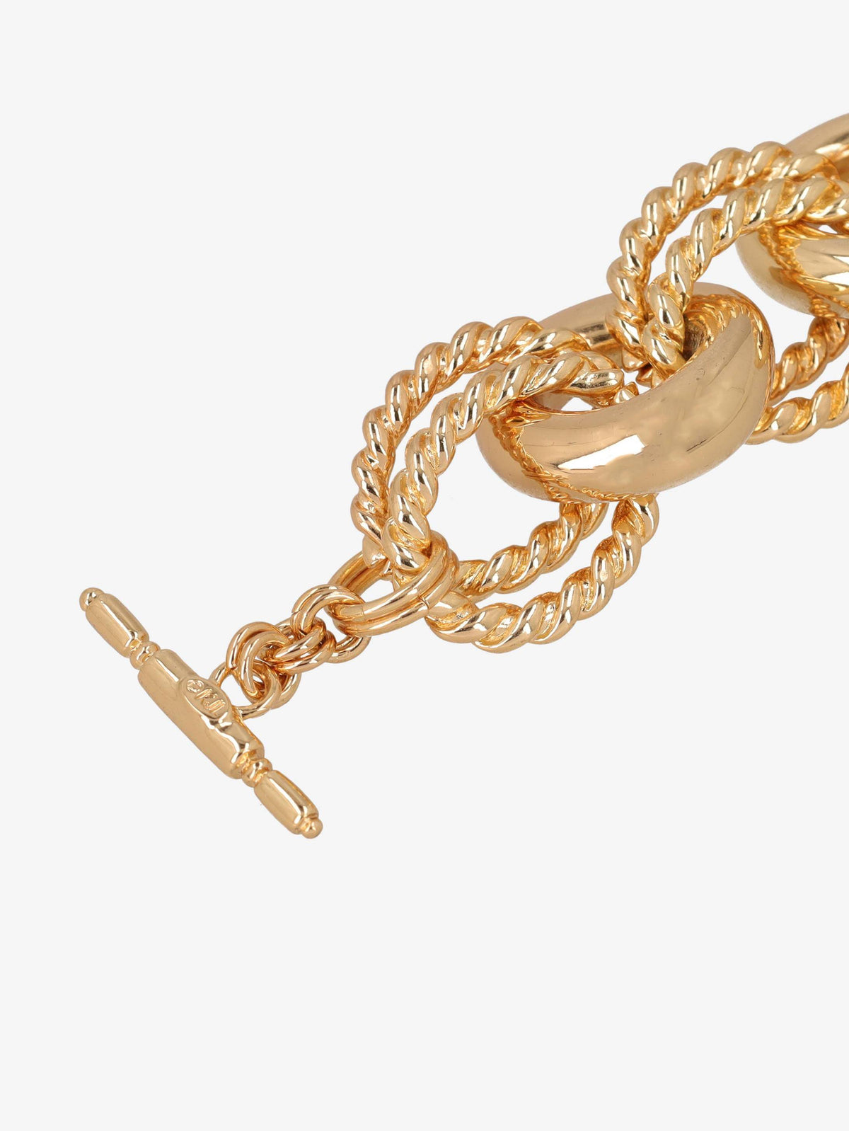 Kenneth Jay Lane Gold Link Bracelet CVR24.1.34  Kenneth Jay Lane
