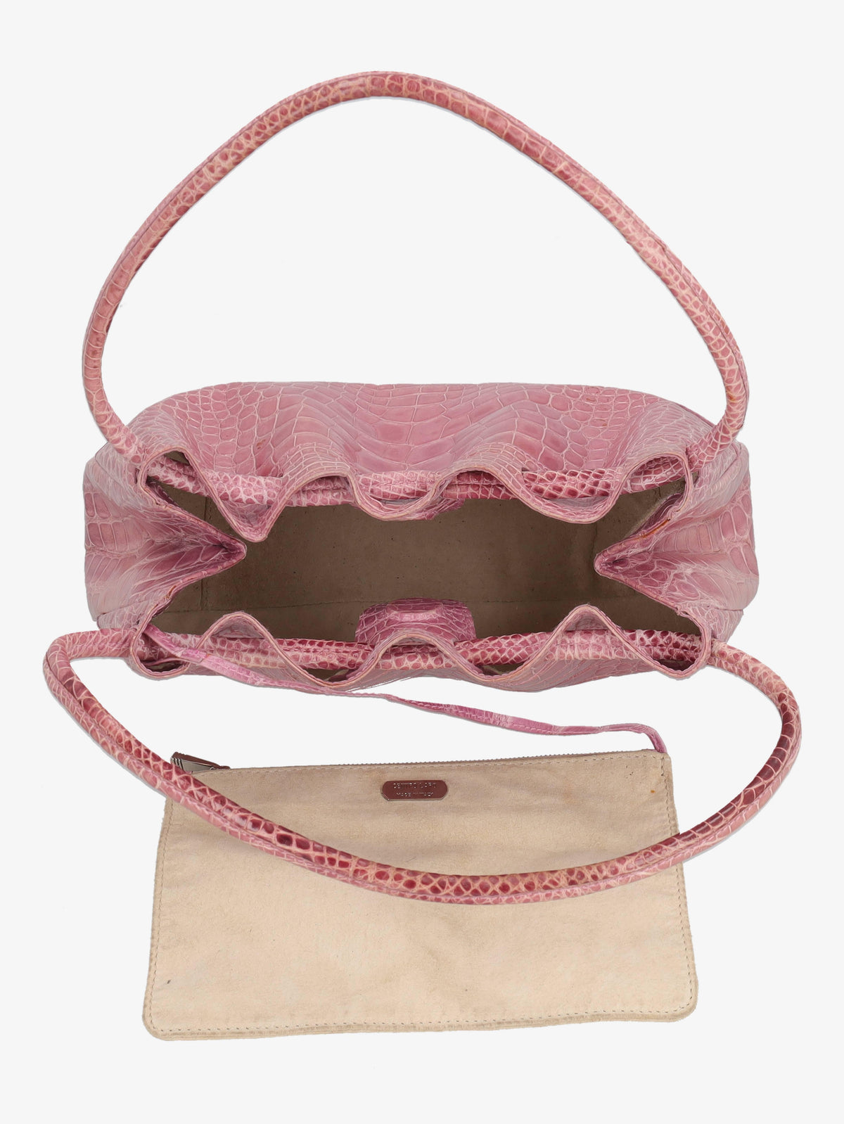 Vintage Pink Cocco Bucket Bag