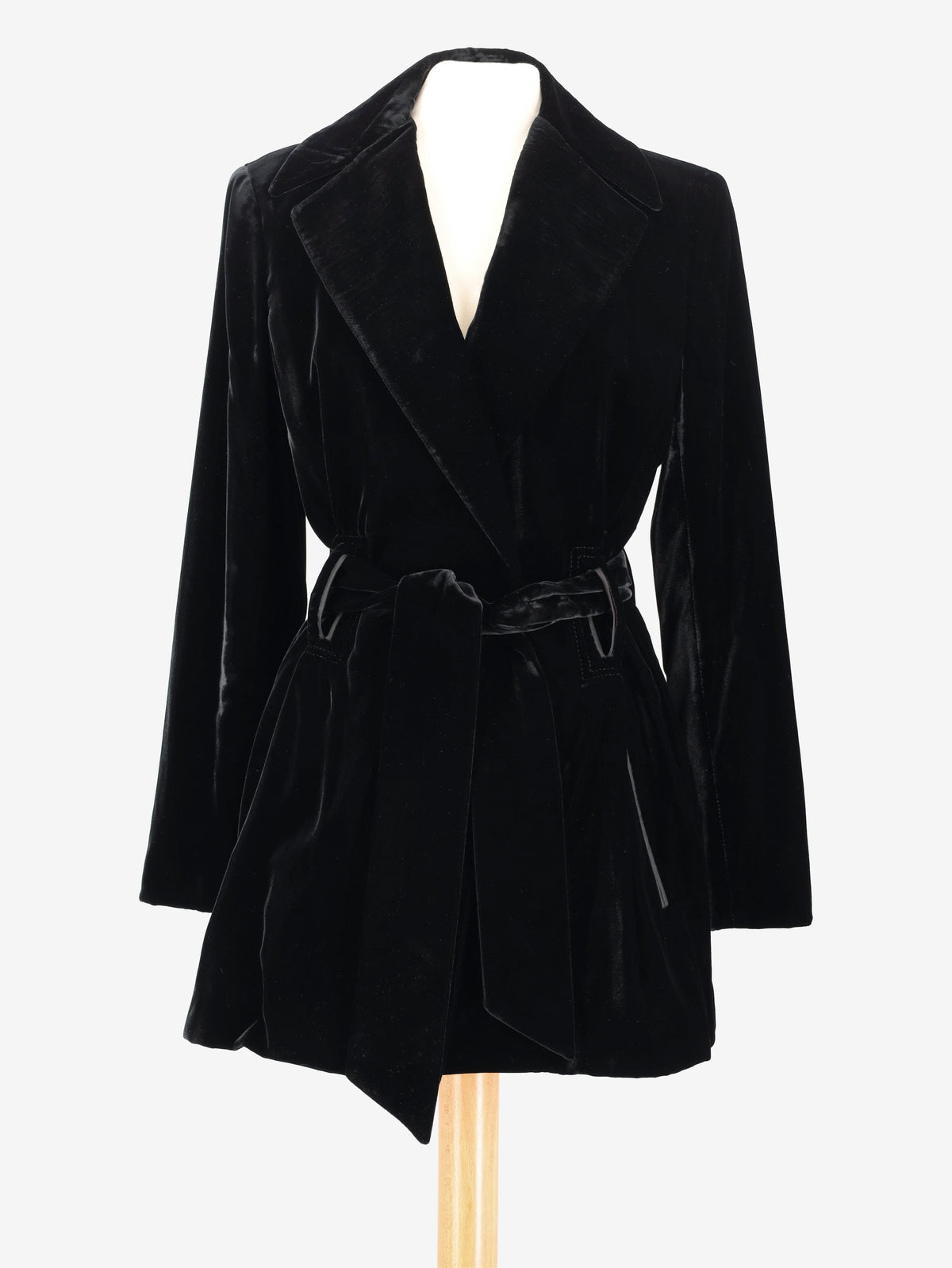 Richard Tyler Black Velvet Suit