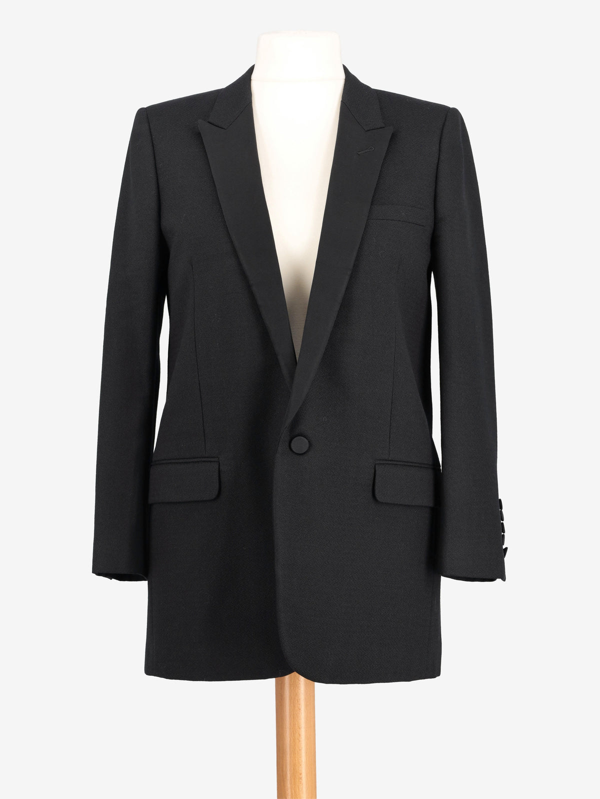 Saint Laurent Black Wool Blazer