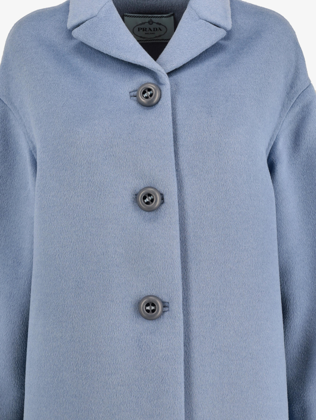 Prada Indigo Overcoat