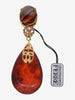 Gianfranco Ferré Earring With Red Stone MRXXX.6  Gianfranco Ferré