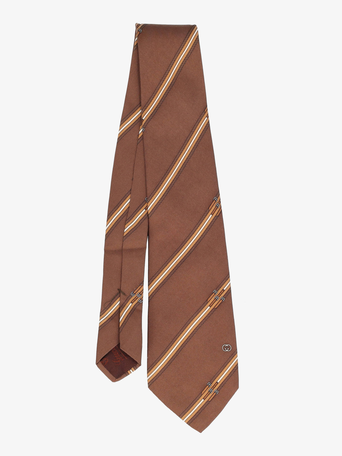 Gucci Bridle Patterned Tie