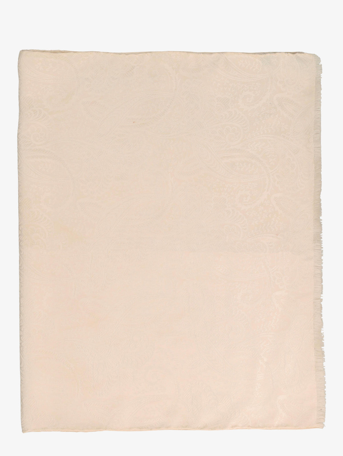 Gianfranco Ferré Ivory Damask Scarf