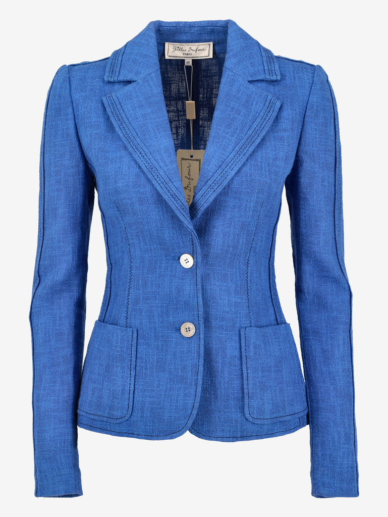 Gilles Dufour Linen Blazer