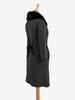 Dior Herringbone Wool Coat