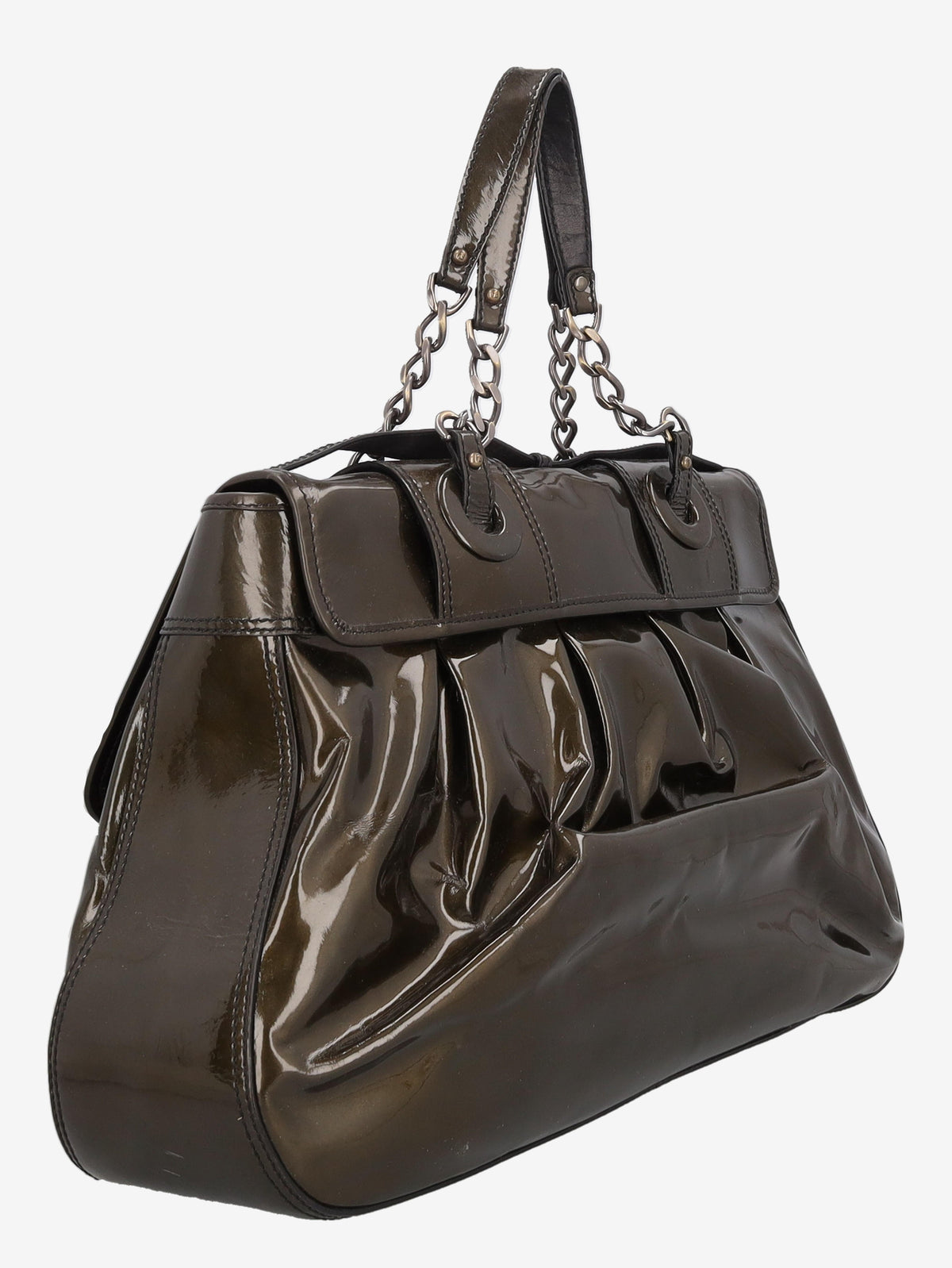 Fendi Patent Leather B Bag MR091024.3