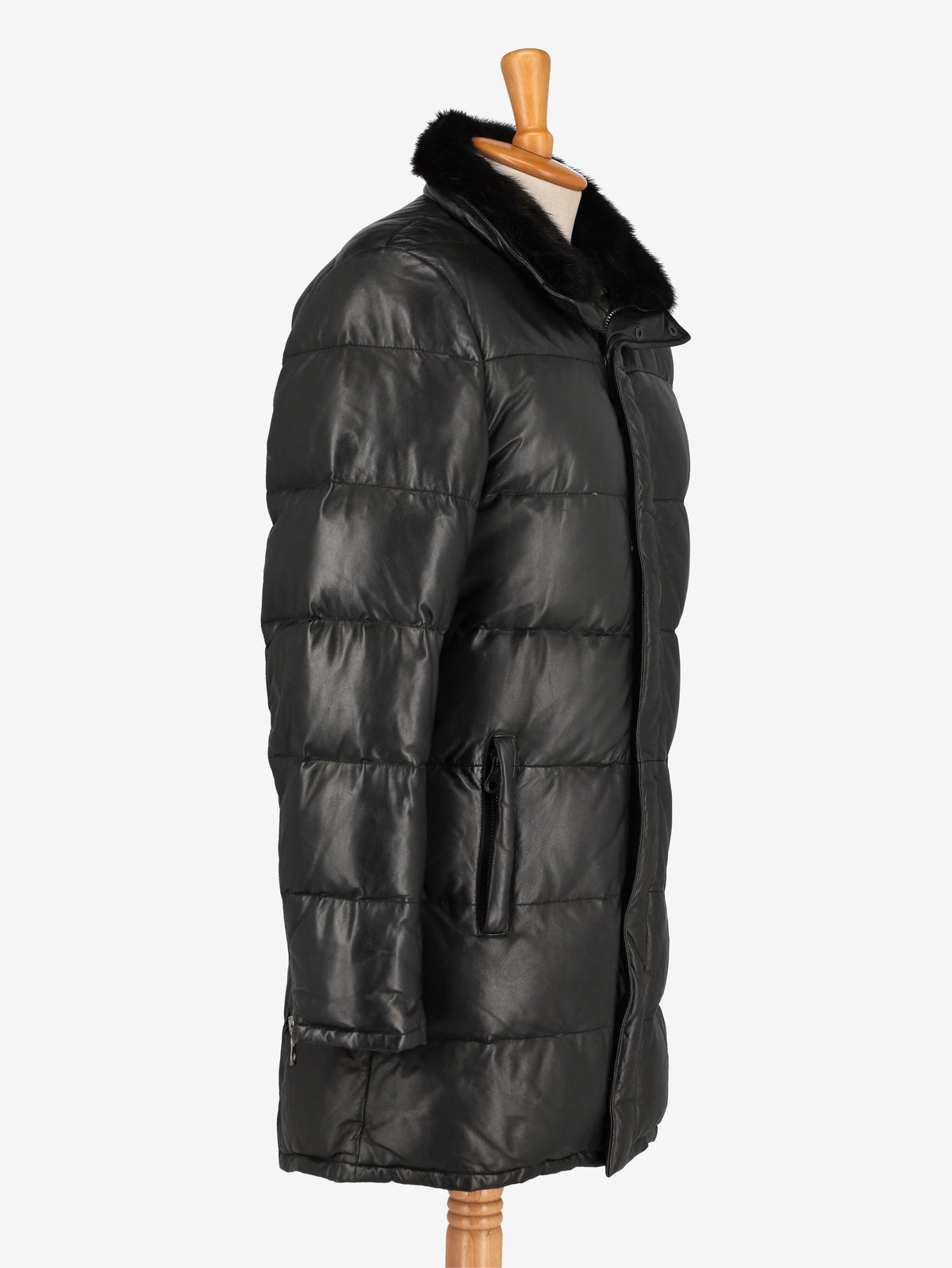 Vintage Leather Coat WCV250823  Vintage