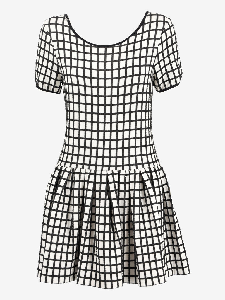 Vintage Checked Dress