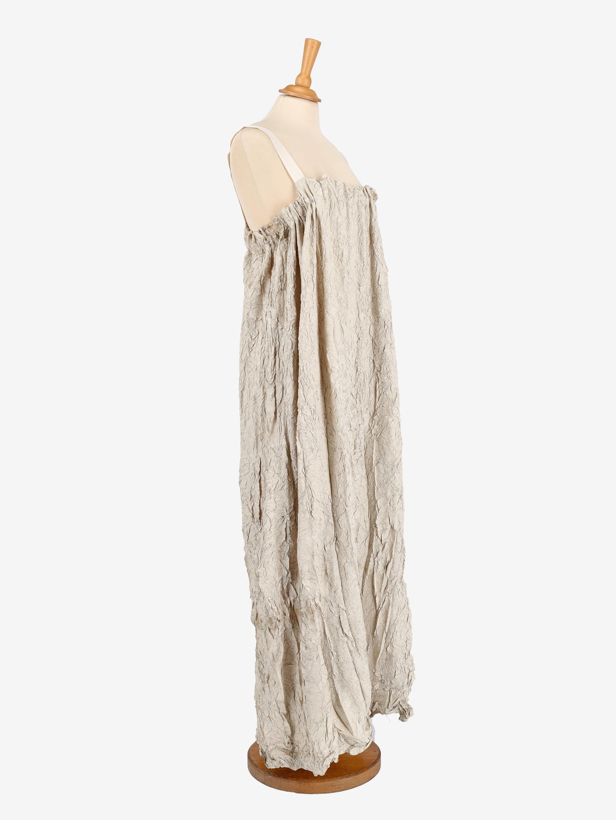 Issey Miyake 褶皱效果连衣裙