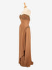 Vintage Pleated Long Dress