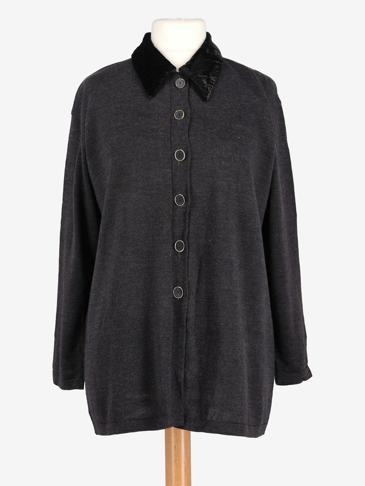 Mondrian Wool Cardigan