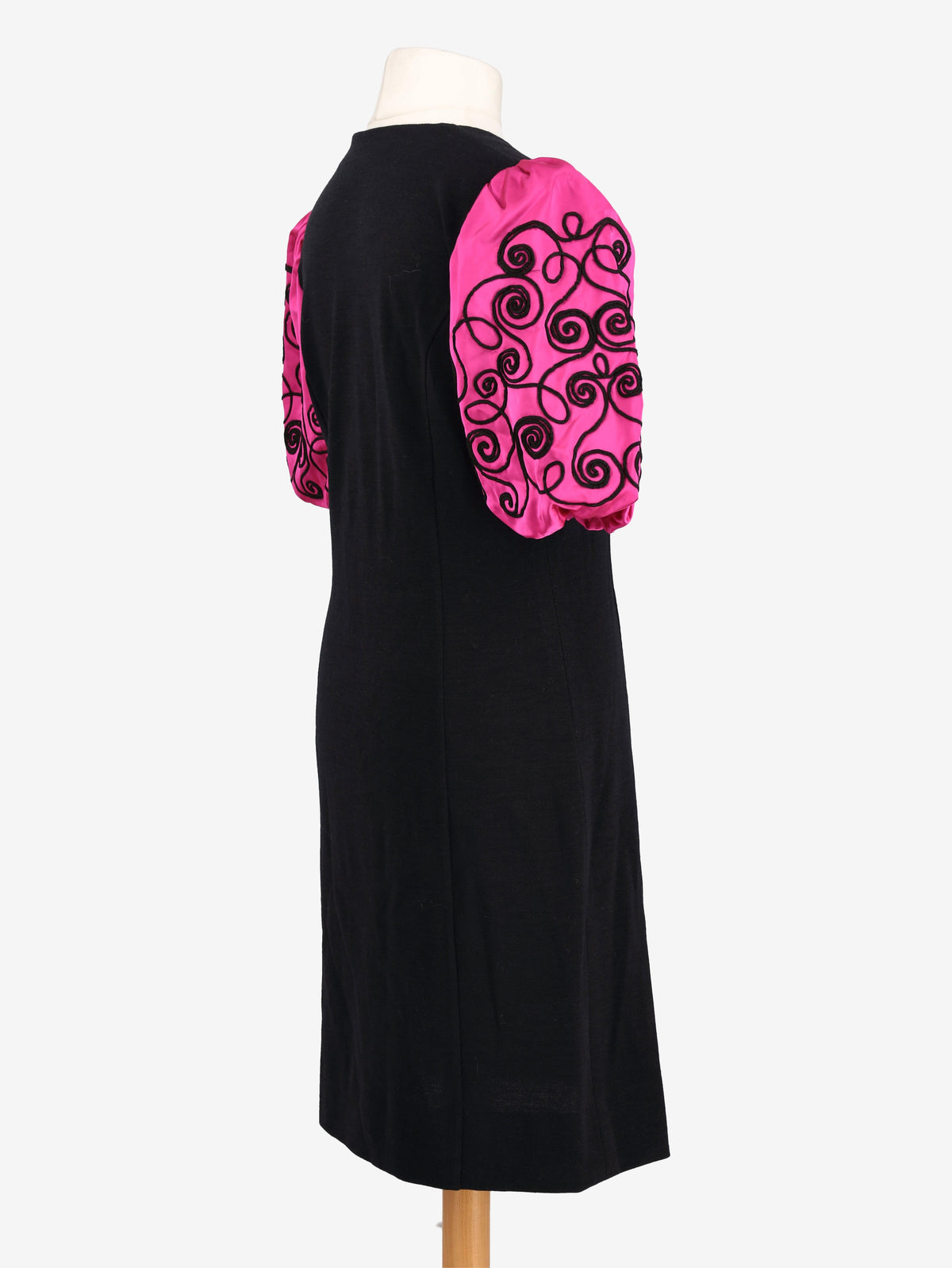 Vintage Baloon Sleeves Dress