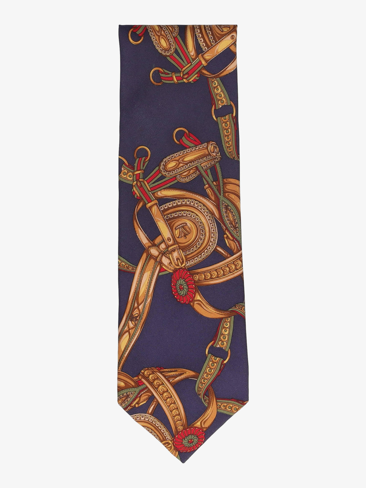 Gucci Equestrian Print Tie WCV300625.15  Gucci