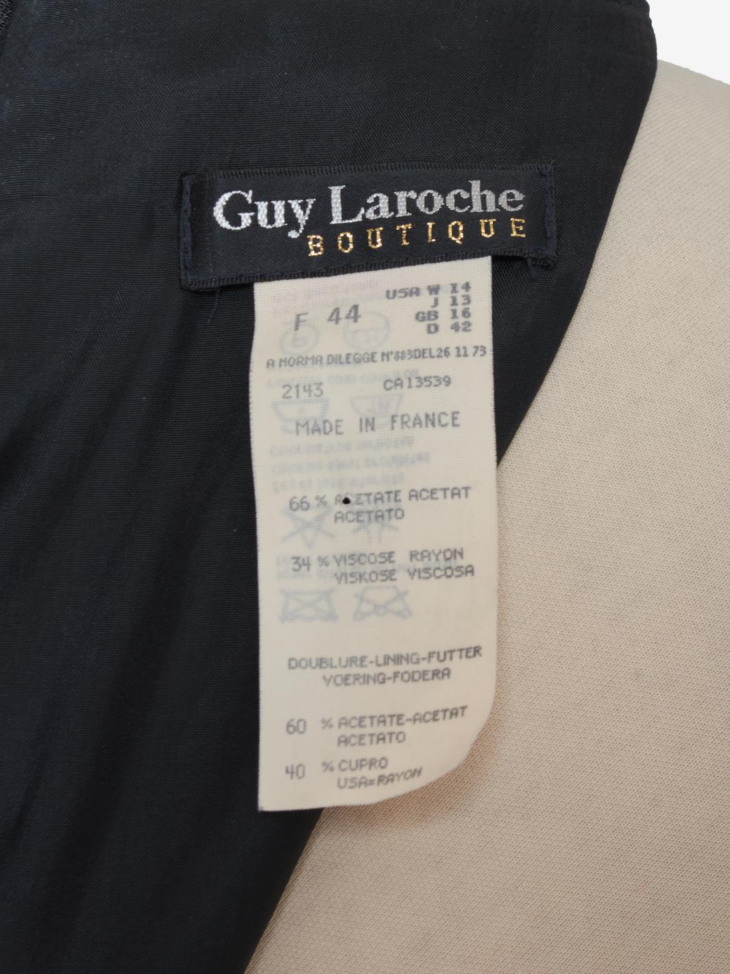 姬龙雪 (Guy Laroche) 黑色连衣裙