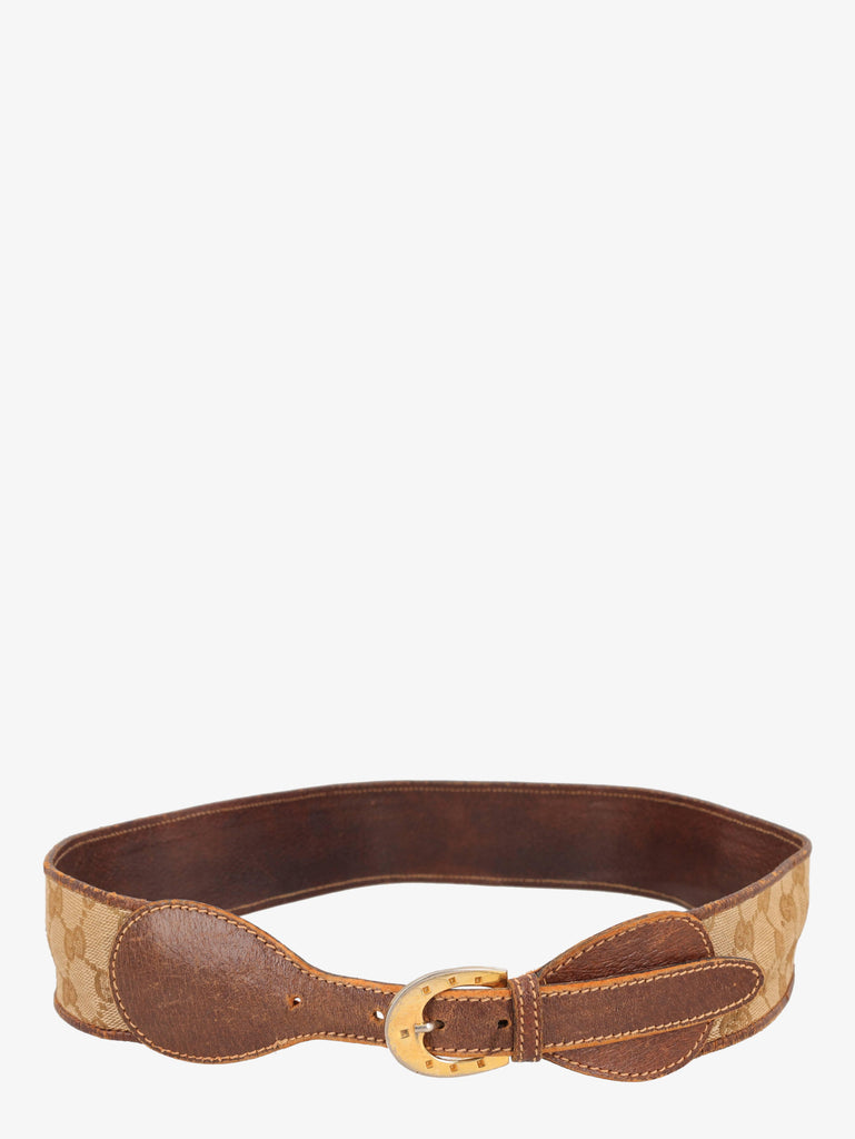 Gucci Monogram Maxi Belt