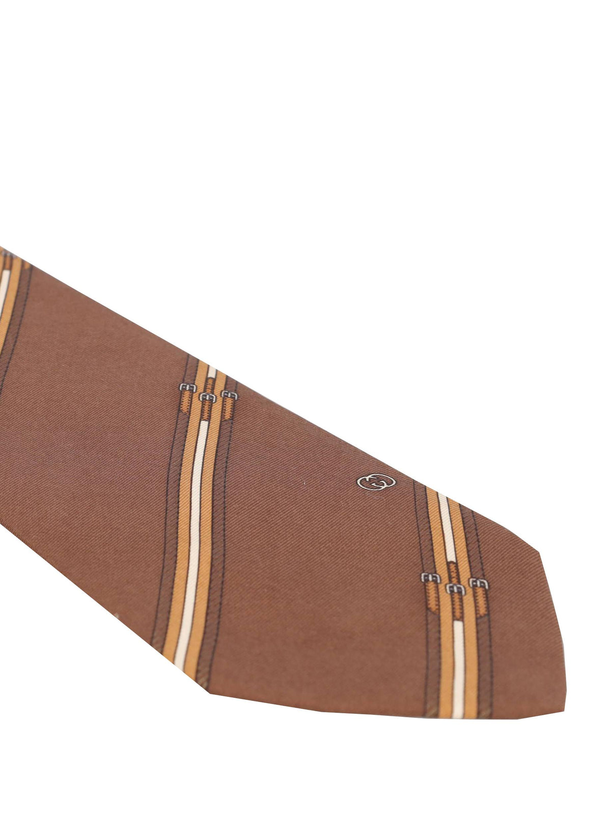 Gucci Bridle Patterned Tie