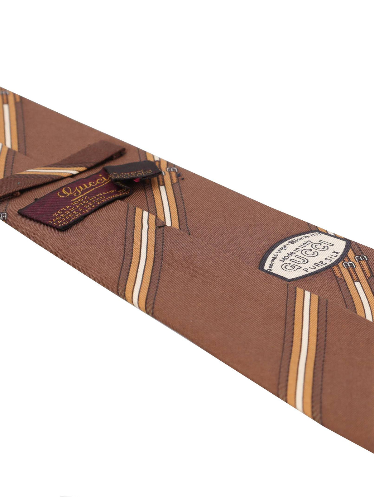 Gucci Bridle Patterned Tie