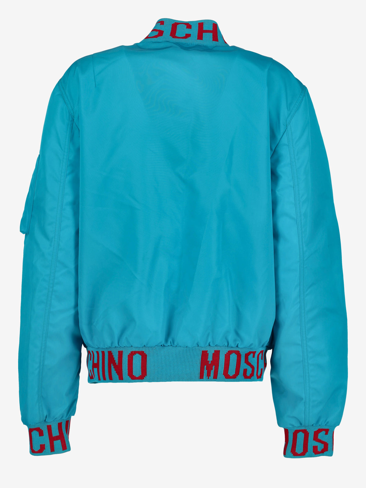 Moschino Turquoise Bomber Jacket WCV250847  Moschino