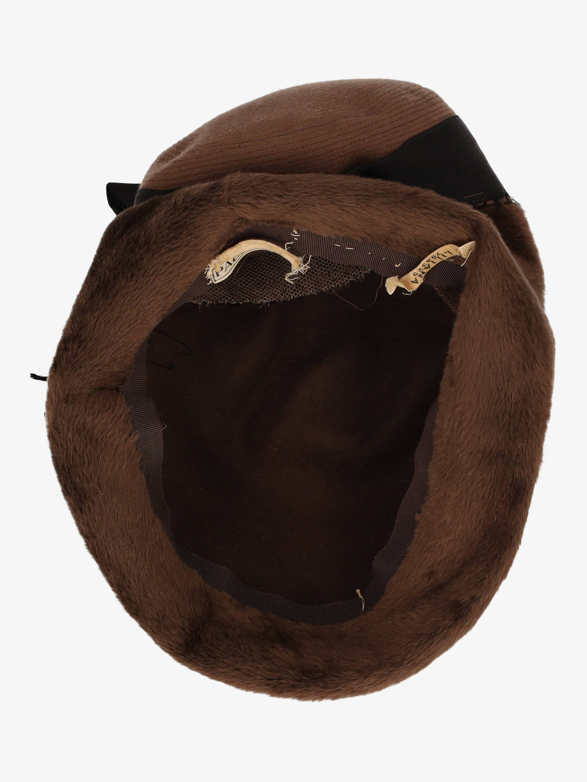 Vintage Brown Fur Hat