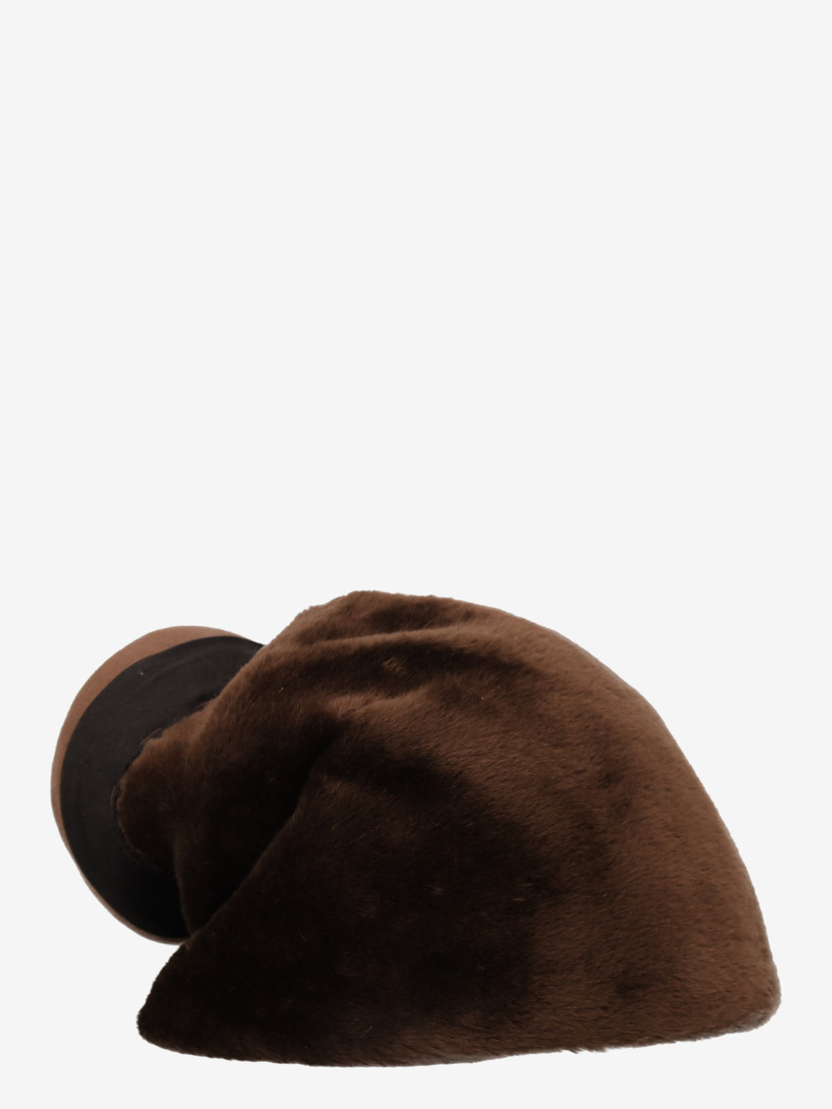 Vintage Brown Fur Hat