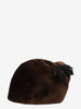 Vintage Brown Fur Hat
