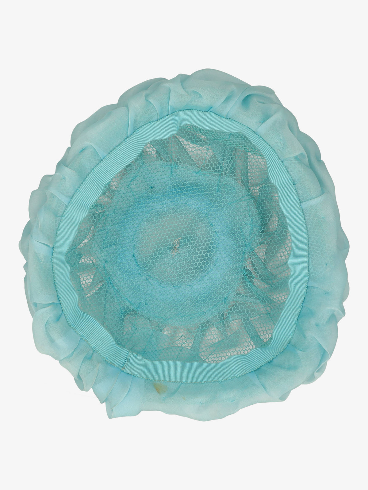 Vintage Celeste Draped Tulle Hat