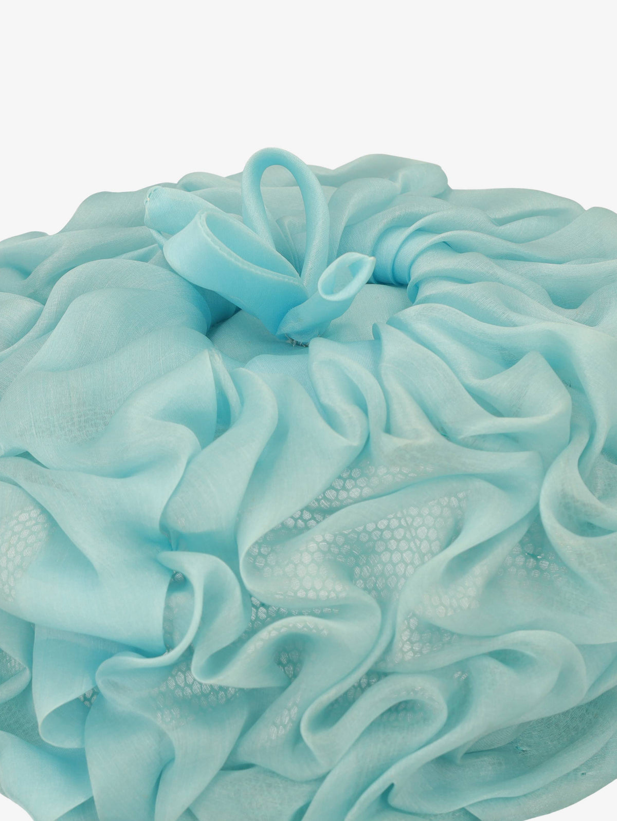 Vintage Celeste Draped Tulle Hat