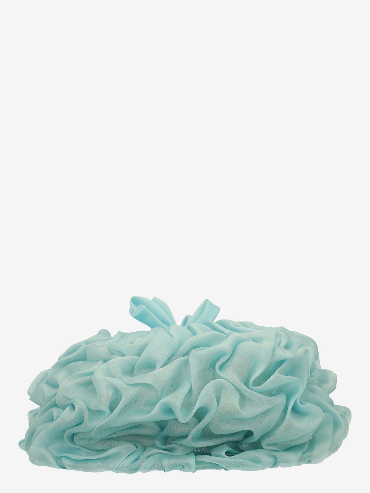 Vintage Celeste Draped Tulle Hat