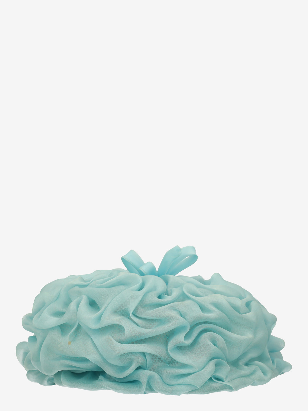 Vintage Celeste Draped Tulle Hat