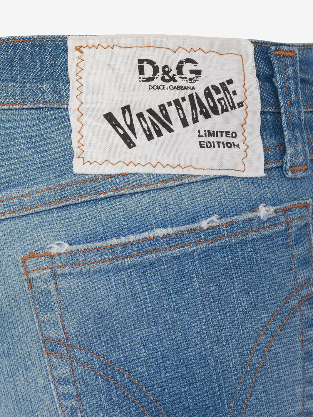 D&G Jeans with sequin inserts