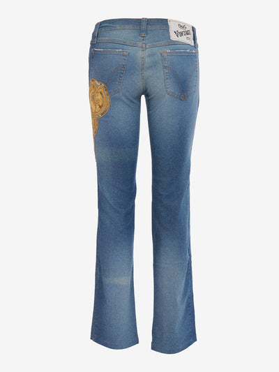 D&G Jeans with sequin inserts