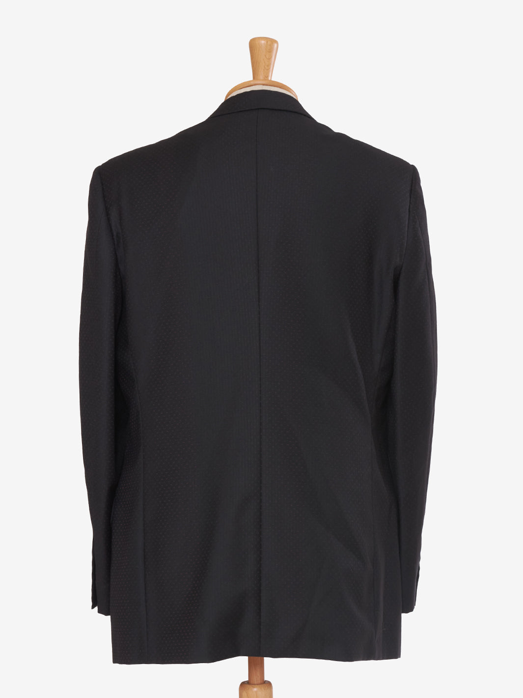 Gianni Versace Black suit in cool wool