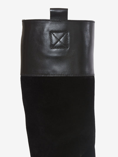 Tod's Black Leather Boot