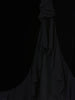Y2K Armani skirt in black velvet